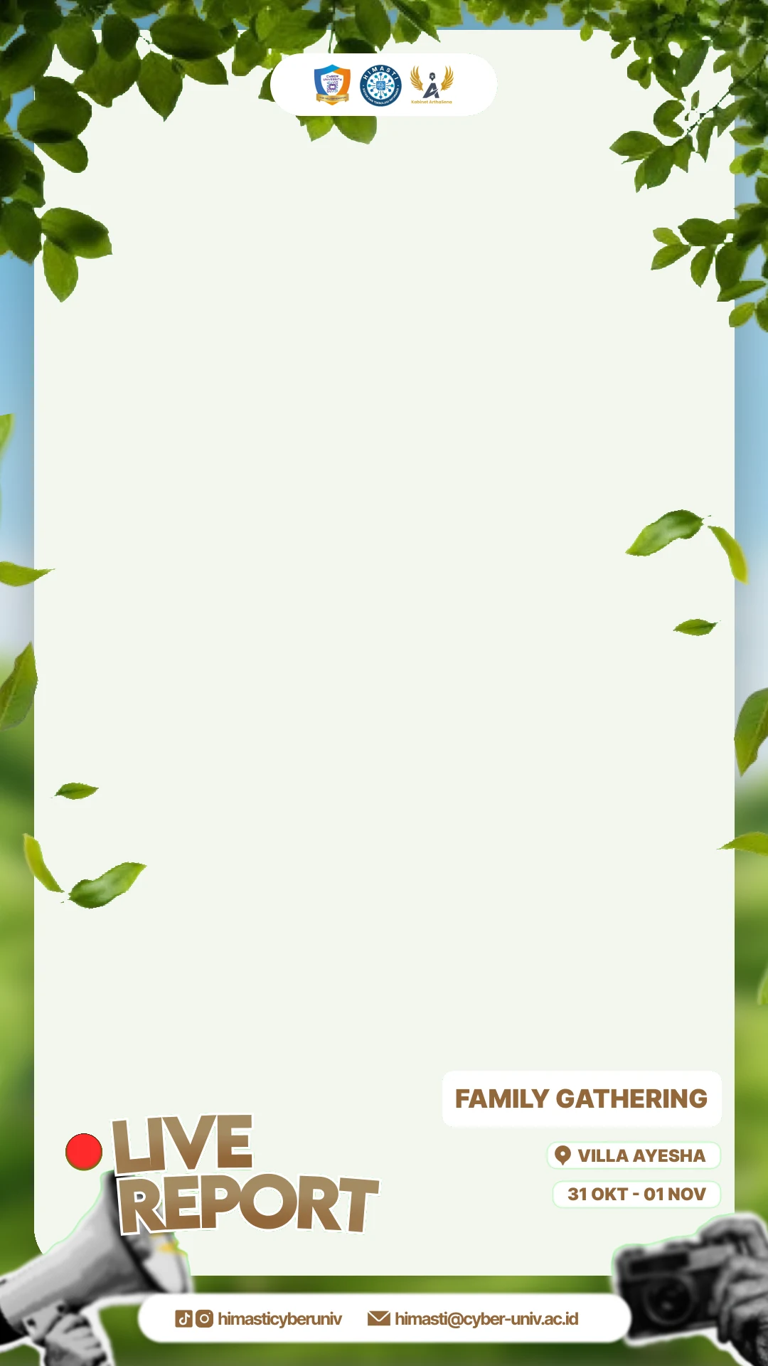 Family Gathering: Live Report Frame